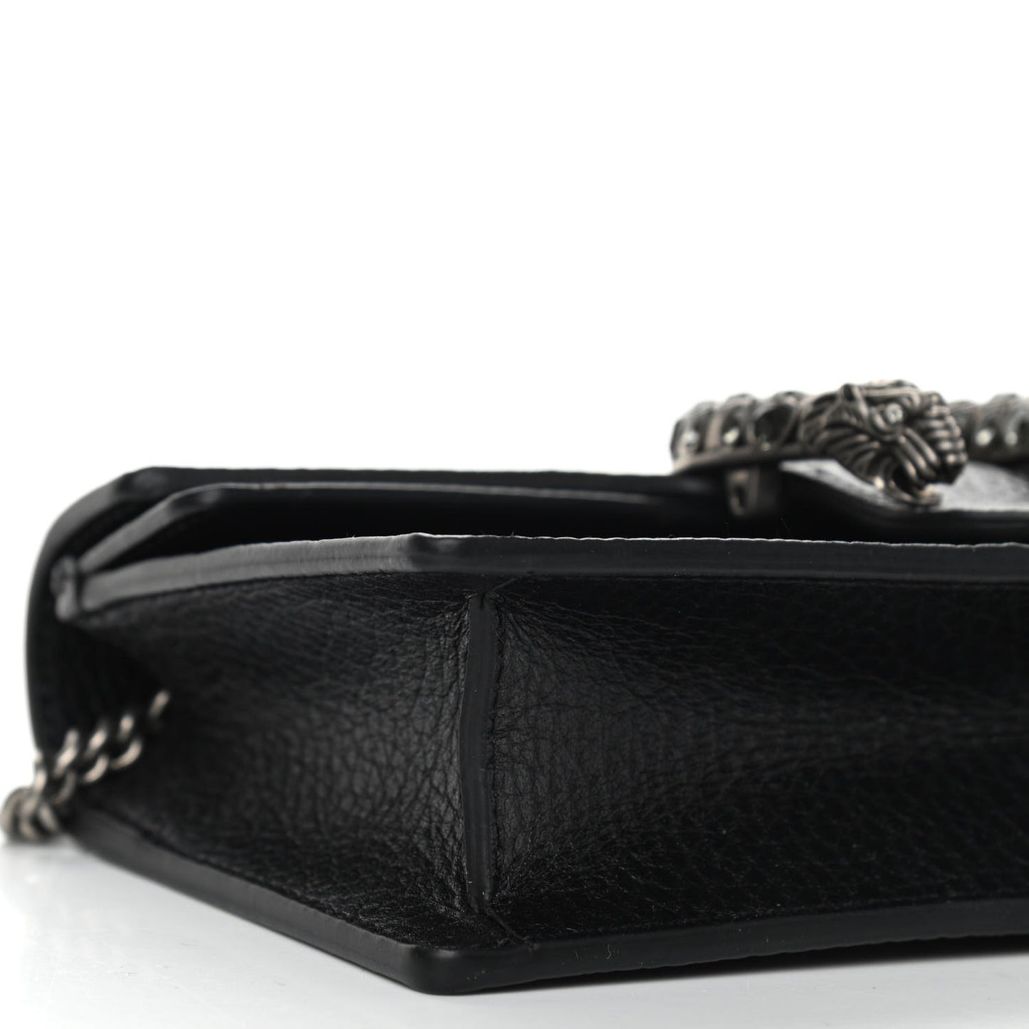 Calfskin Super Mini Dionysus Shoulder Bag Black