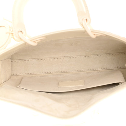 Christian Dior Calfskin Cannage Diamond Medium Lady D-Joy Latte 5 of 13