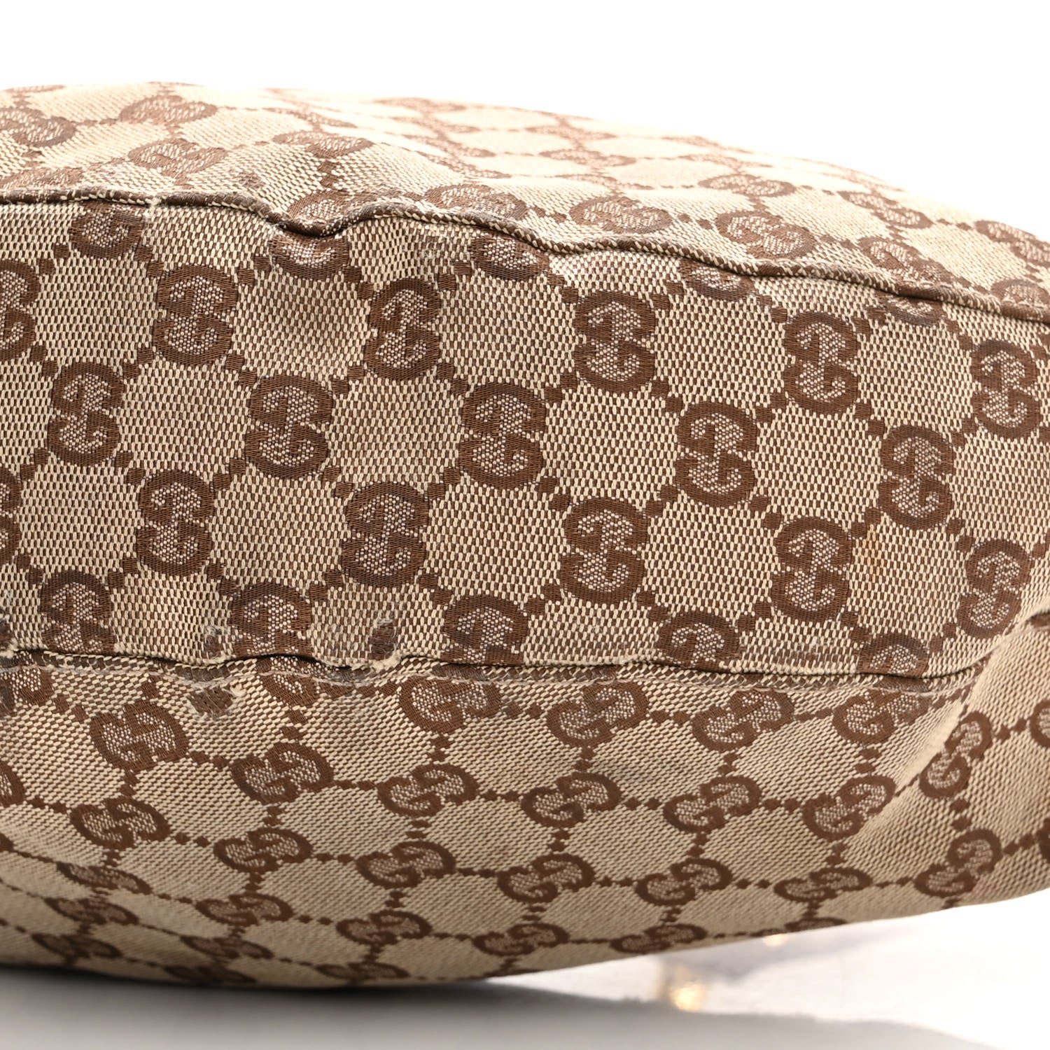 Gucci Monogram Bamboo Ring Hobo Aubergine 10 of 16