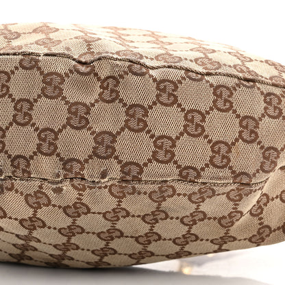 Gucci Monogram Bamboo Ring Hobo Aubergine 10 of 16