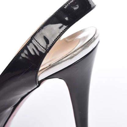 Christian Louboutin Patent Soso 100 Pumps 38.5 Black 14 of 18