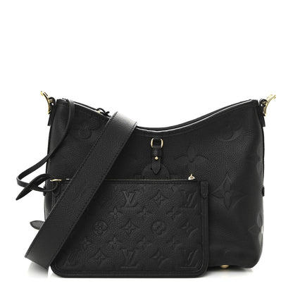 Louis Vuitton Empreinte Carryall PM Black 3 of 10