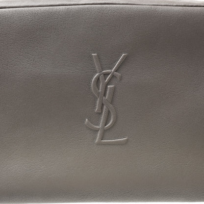Saint Laurent Lambskin Monogram Small Lou Camera Bag Asphalt 8 of 12