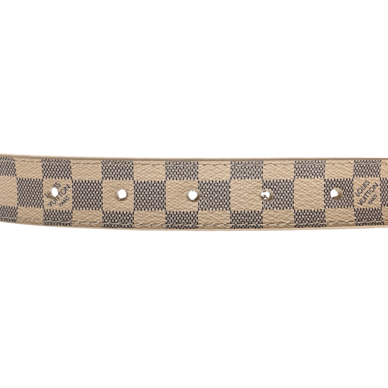 Louis Vuitton Damier Azur LV Initiales Belt 90 36 6 of 7