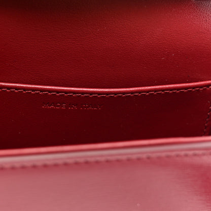 Celine Shiny Calfskin Mini Triomphe Carmin 7 of 10