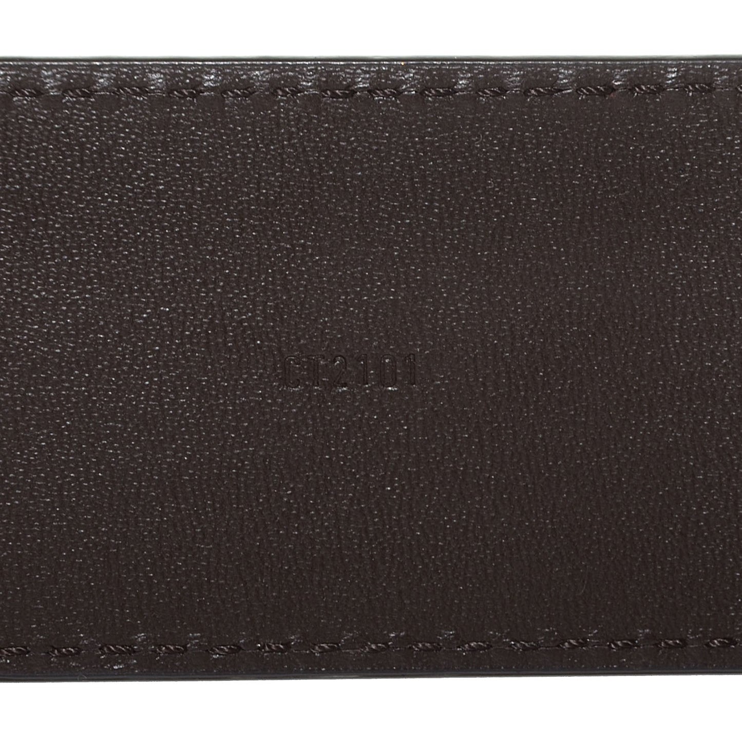 Damier Ebene LV Initiales Belt 100 40