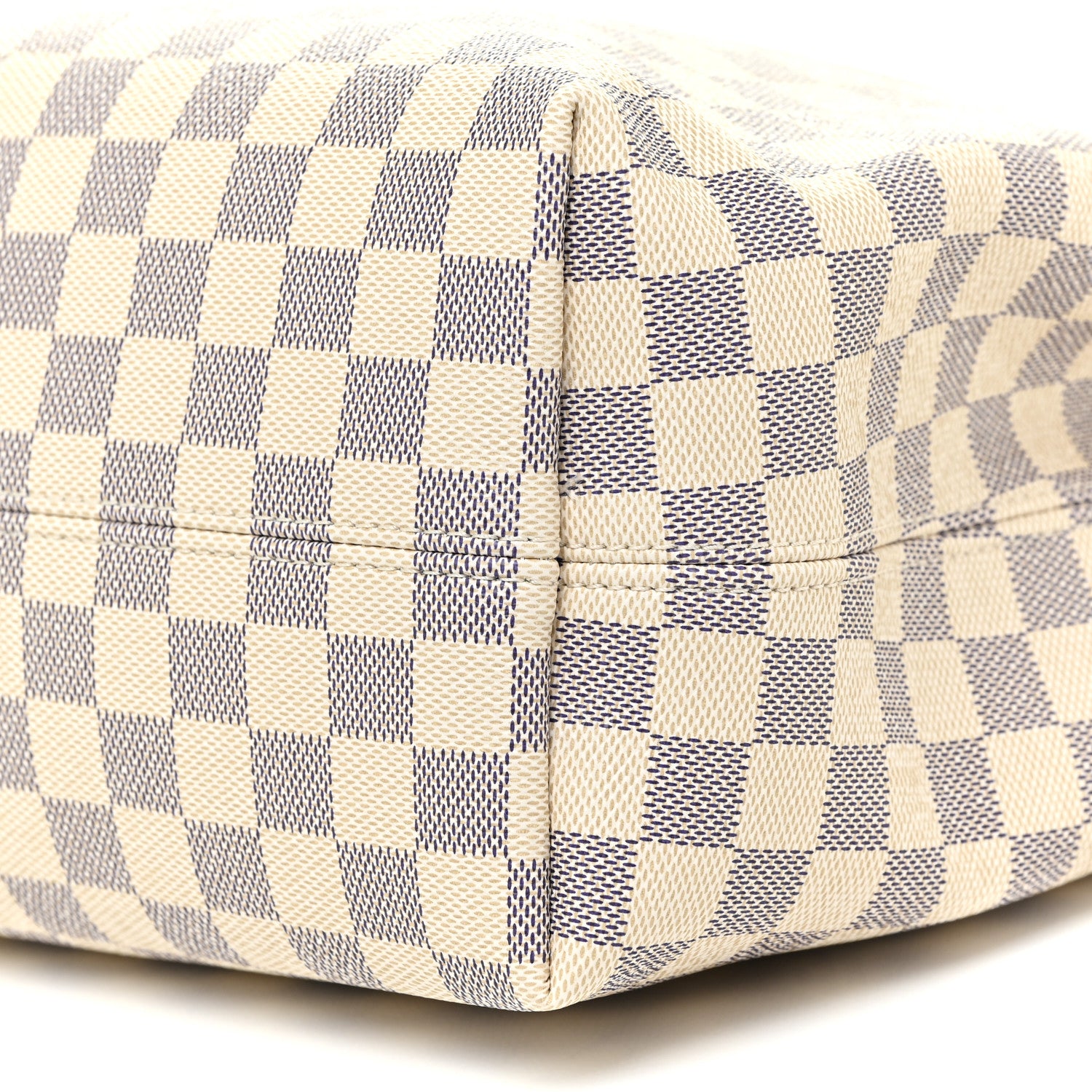 Louis Vuitton Damier Azur Graceful MM Rose Ballerine 9 of 10