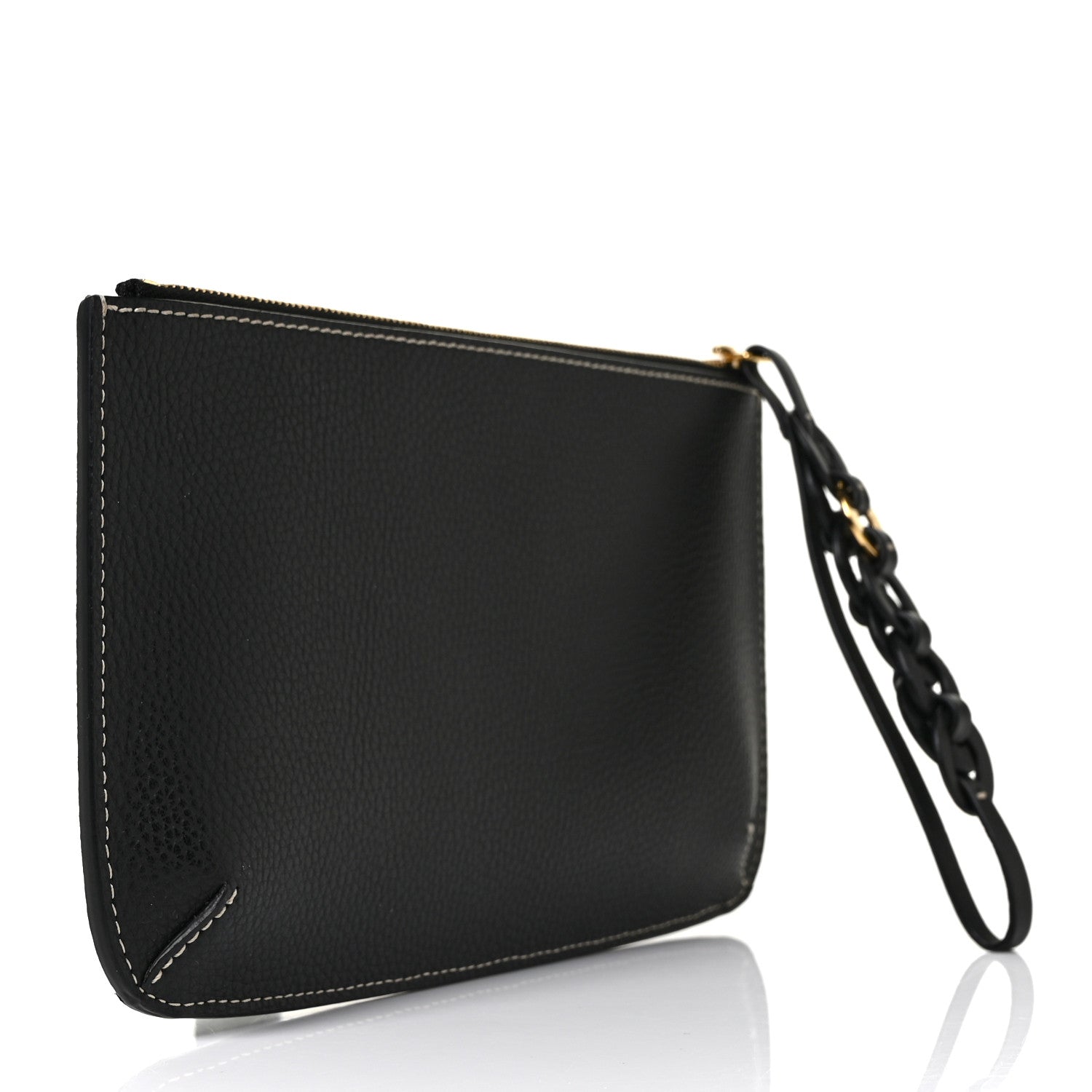 Chloe Grained Calfskin Small Darryl Pouch Black 3 of 7