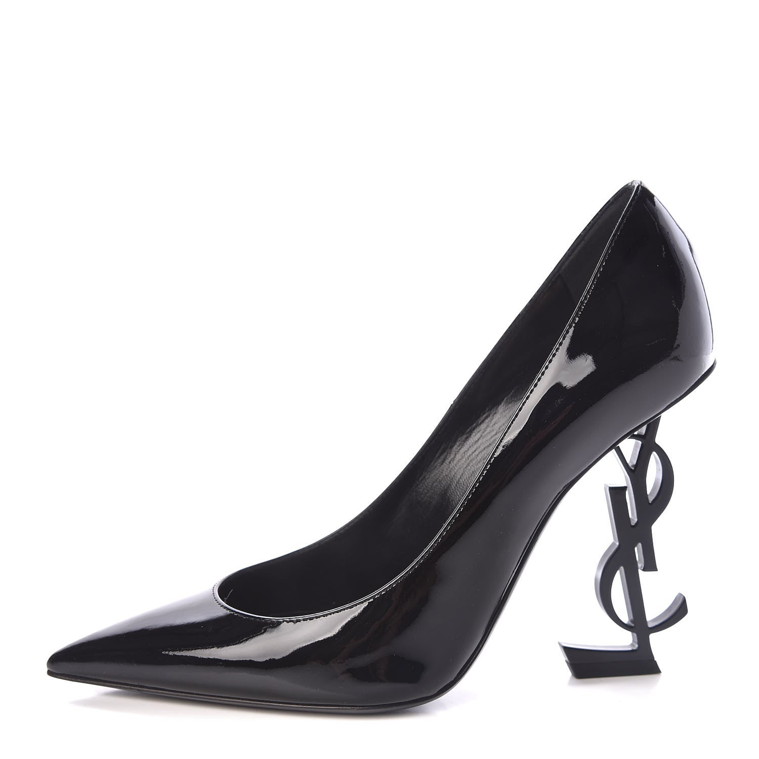 Saint Laurent Patent Opyum 110 Pumps 35 Black 1 of 9