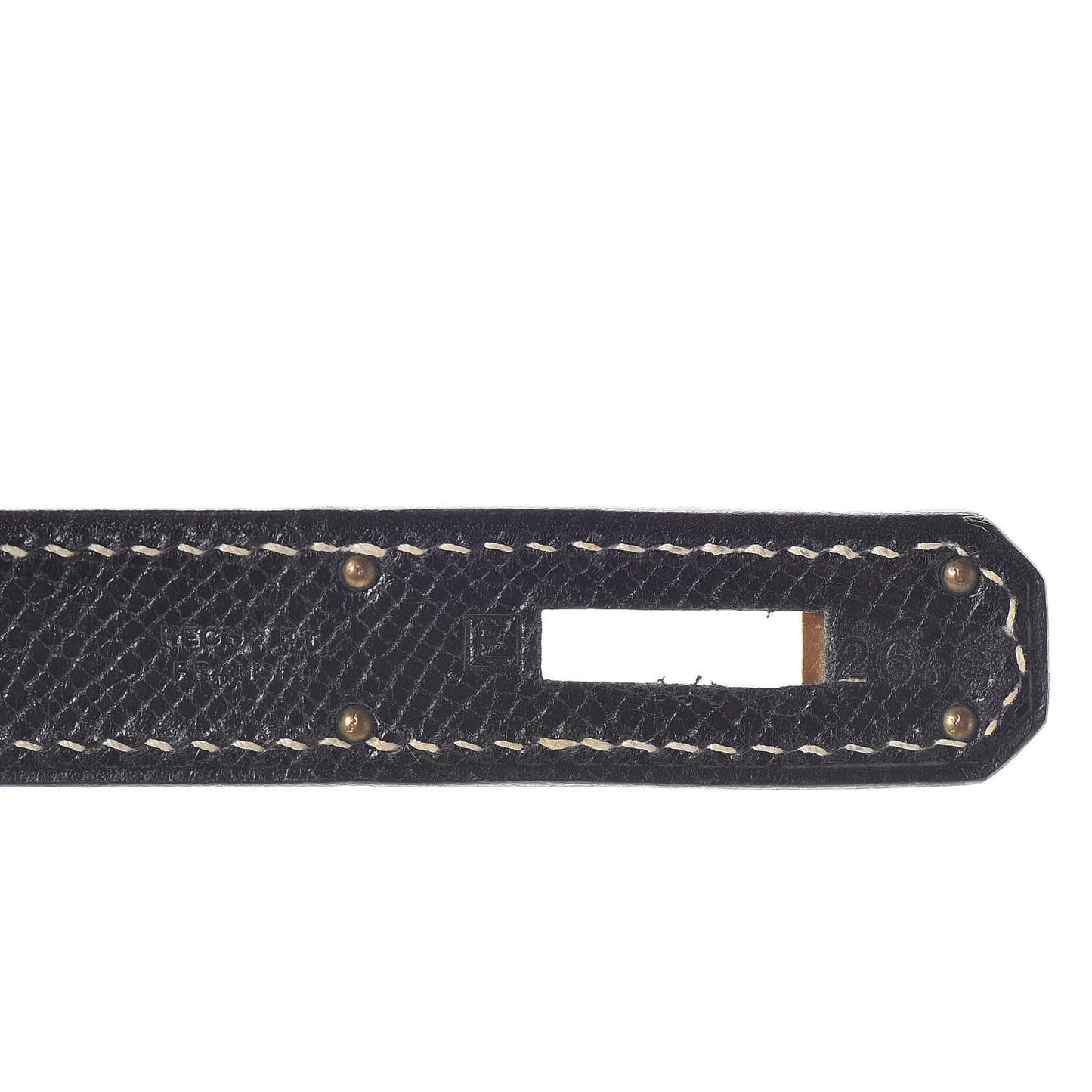 Veau Grain Lisse Kelly Sellier 32 Black