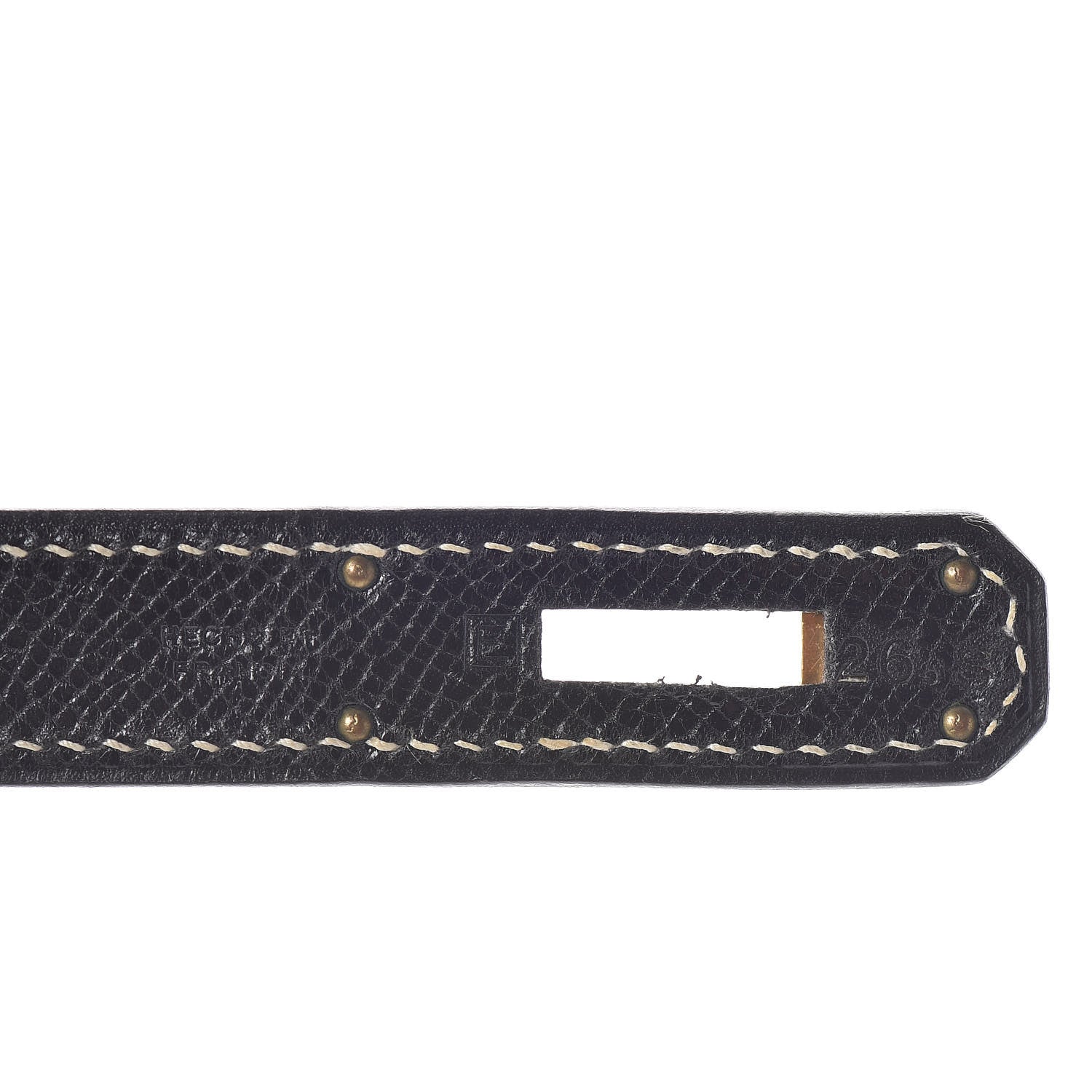 Hermes Veau Grain Lisse Kelly Sellier 32 Black 9 of 33