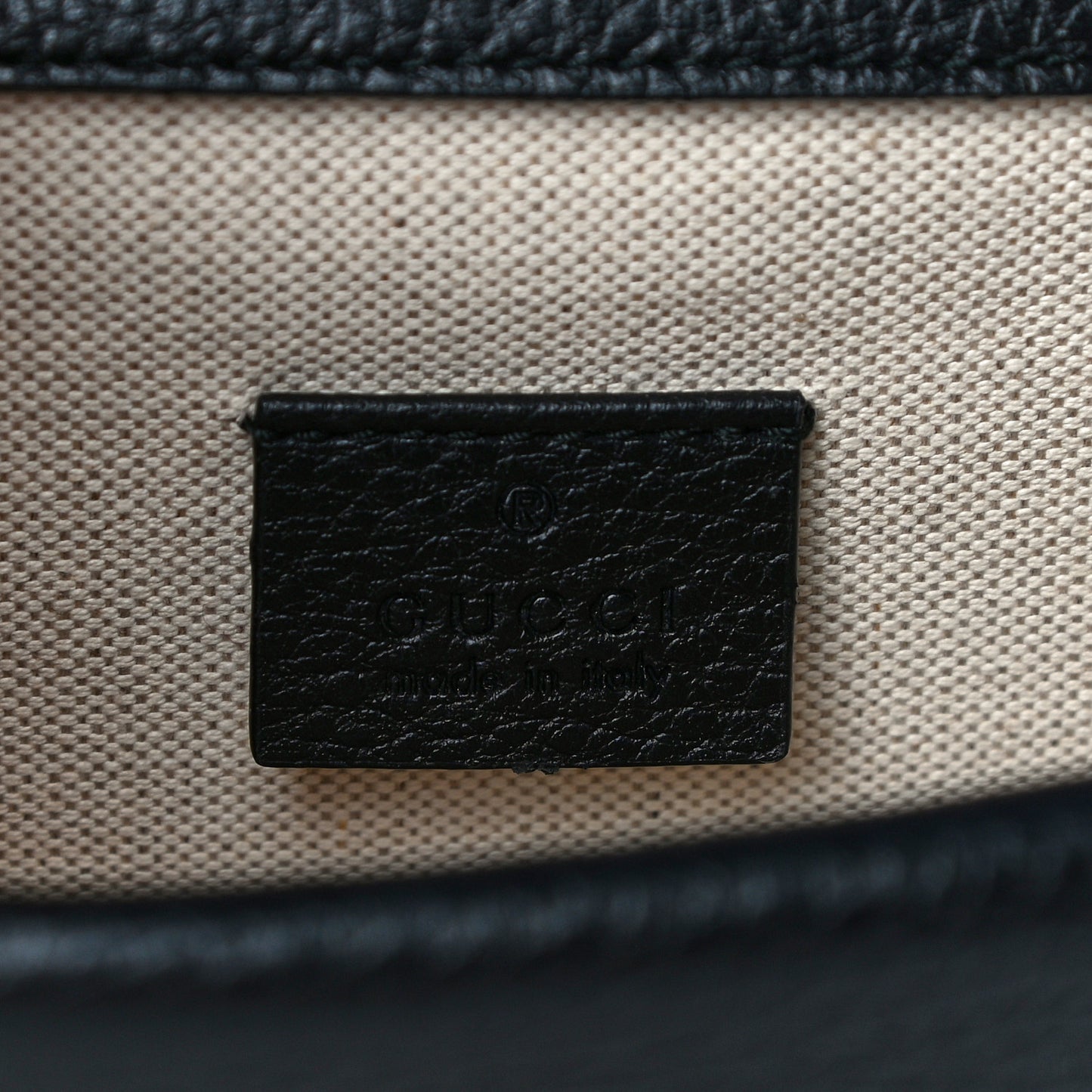 Calfskin Mini Dionysus Shoulder Bag Black