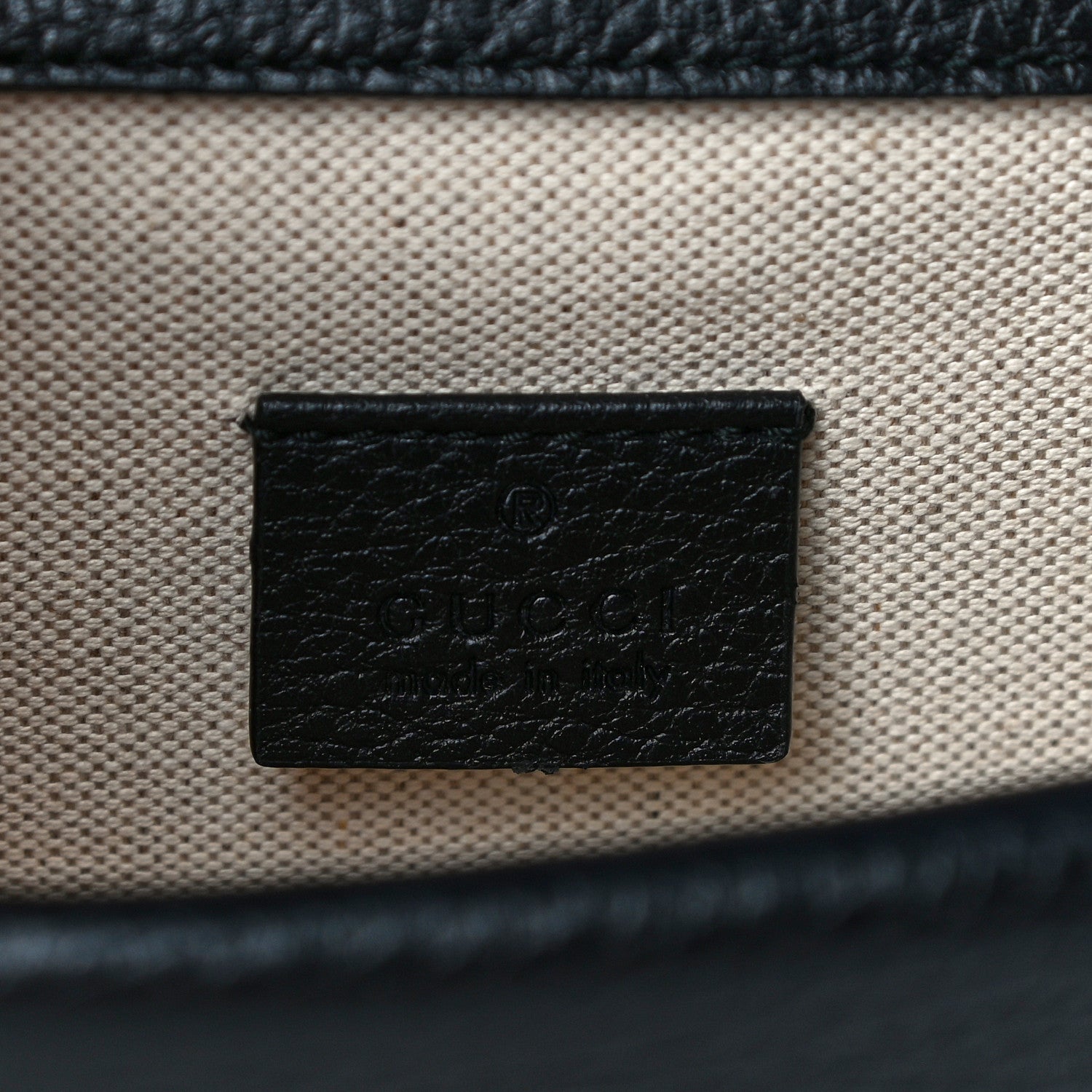 Gucci Calfskin Mini Dionysus Shoulder Bag Black 6 of 13