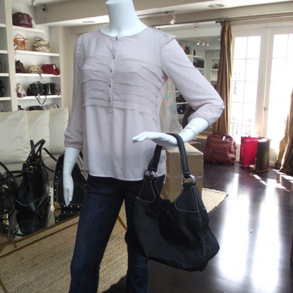 Prada Tessuto Nylon Shoulder Bag Black 2 of 10