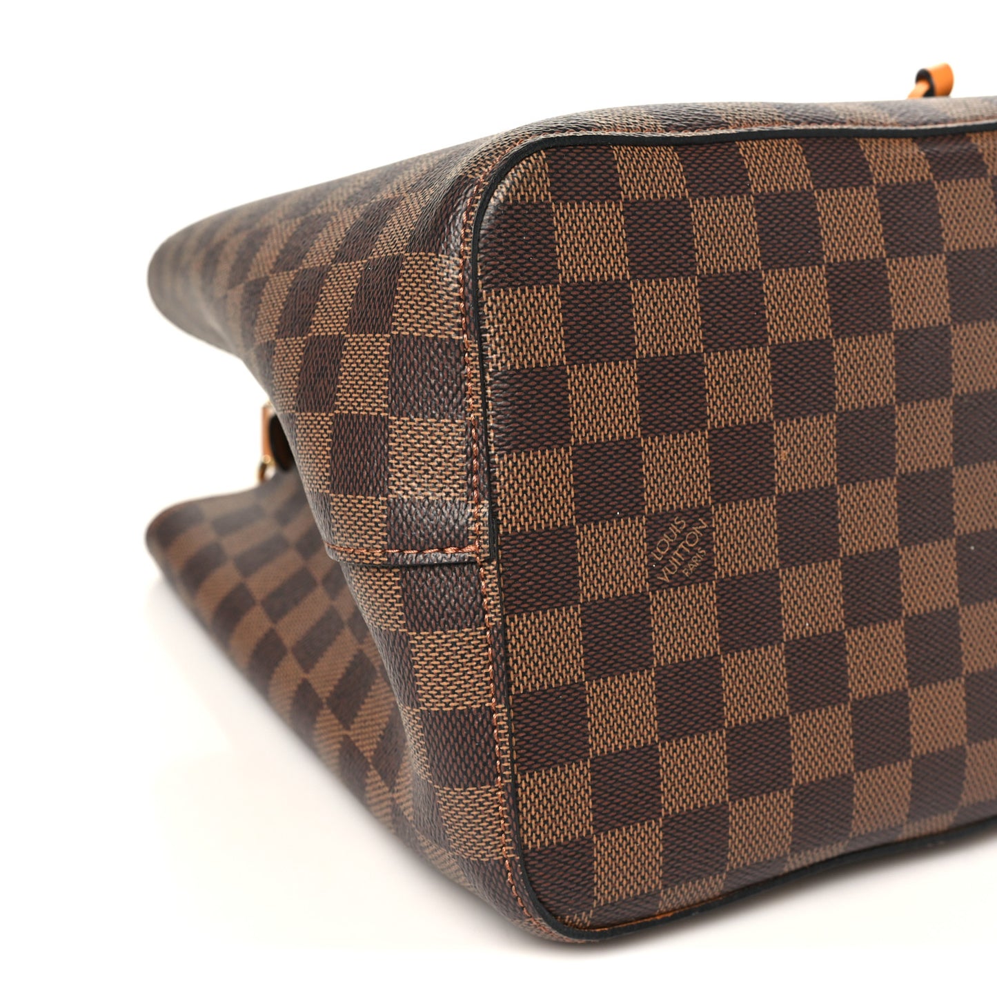Damier Ebene Neonoe MM Safran