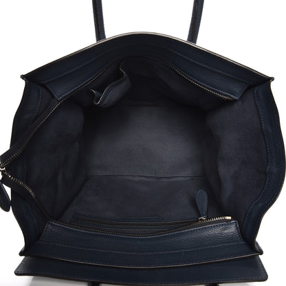 Celine Drummed Calfskin Mini Luggage Orage 5 of 10