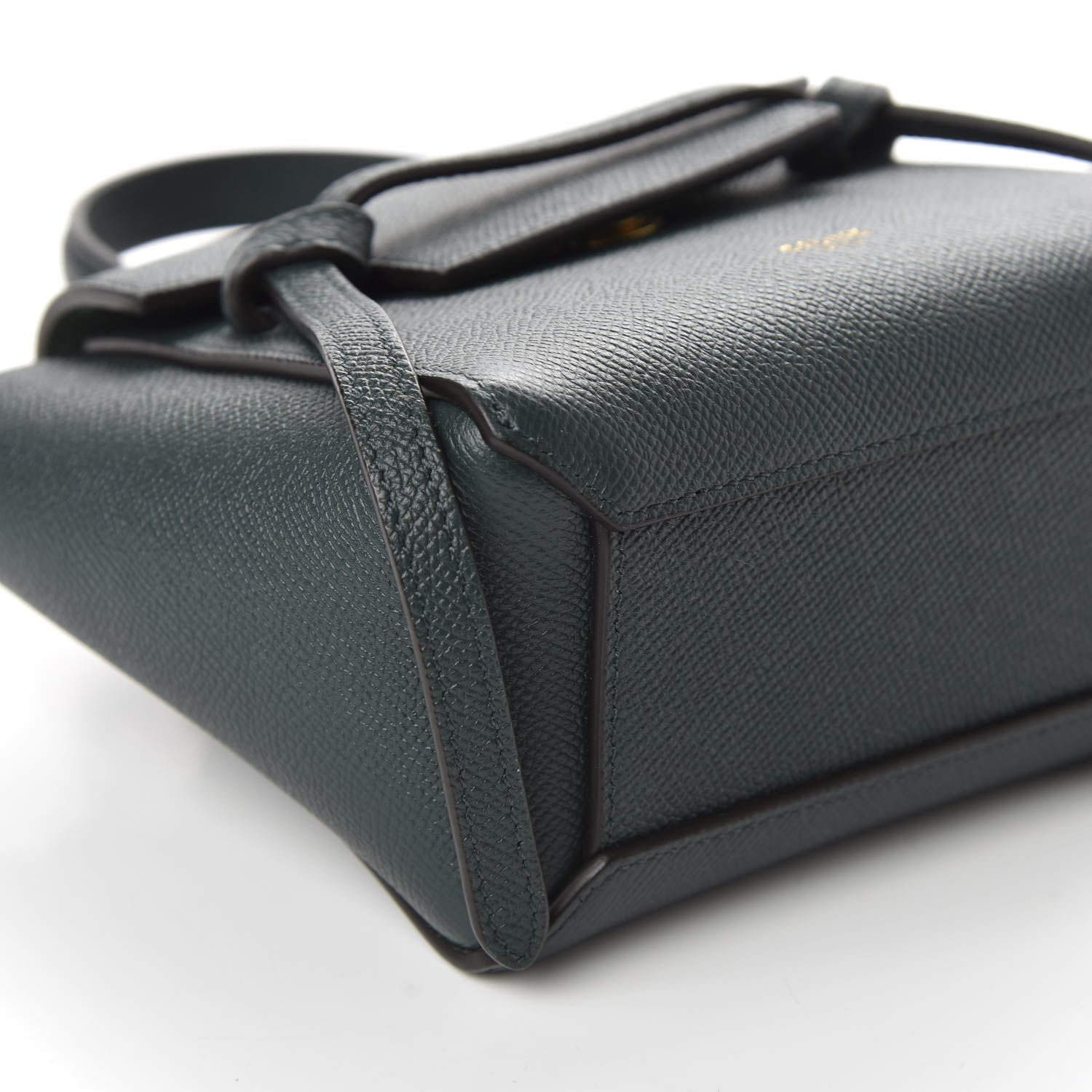 Celine Grained Calfskin Pico Belt Bag Amazone 7 of 9