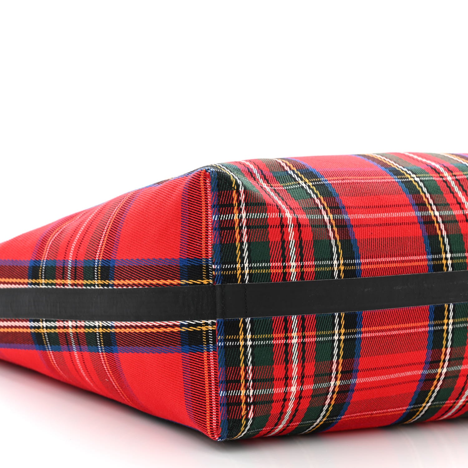 Burberry Vintage Check Medium The Giant Reversible Tote Antique Yellow Bright Red 14 of 17