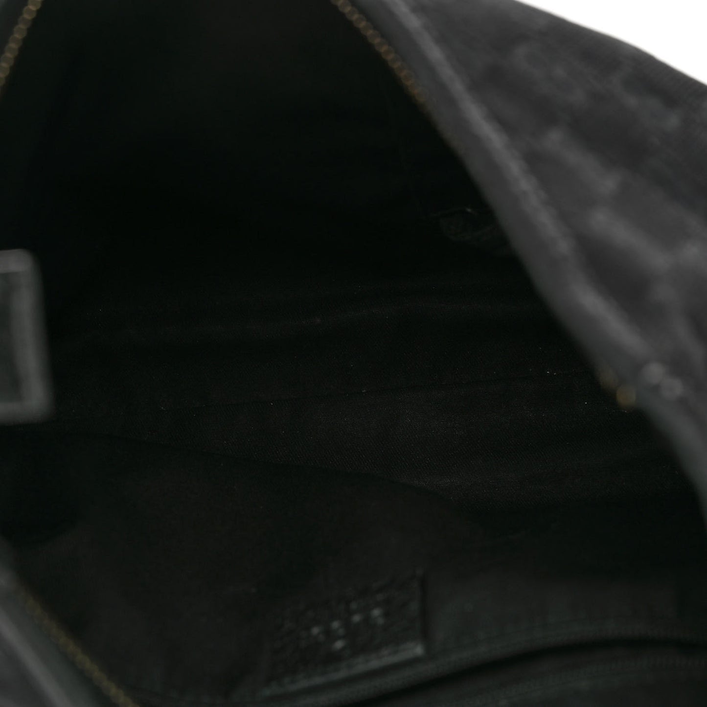 Monogram Medium Abbey D Ring Hobo Black