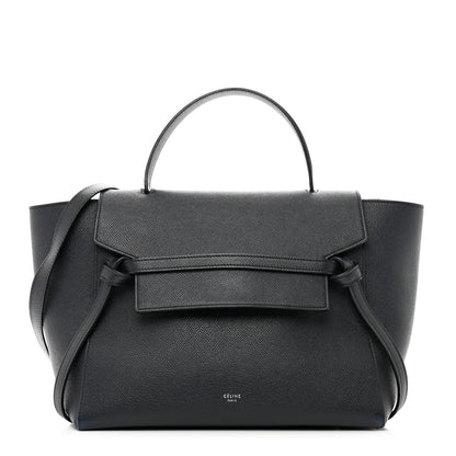 Celine Grained Calfskin Mini Belt Bag Black 1 of 12