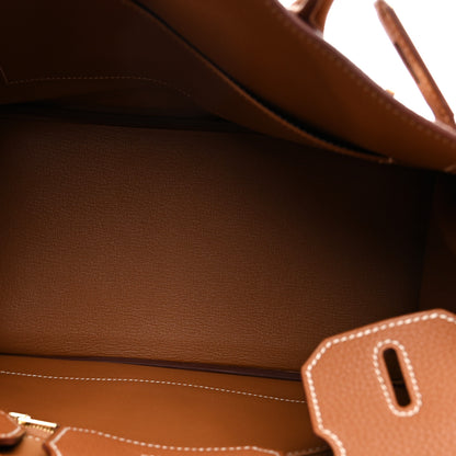 Hermes Togo Birkin 30 Gold 5 of 11