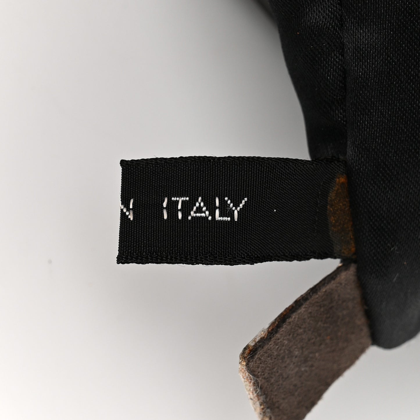 Lambskin Chocolate Bar Mademoiselle Flap Black