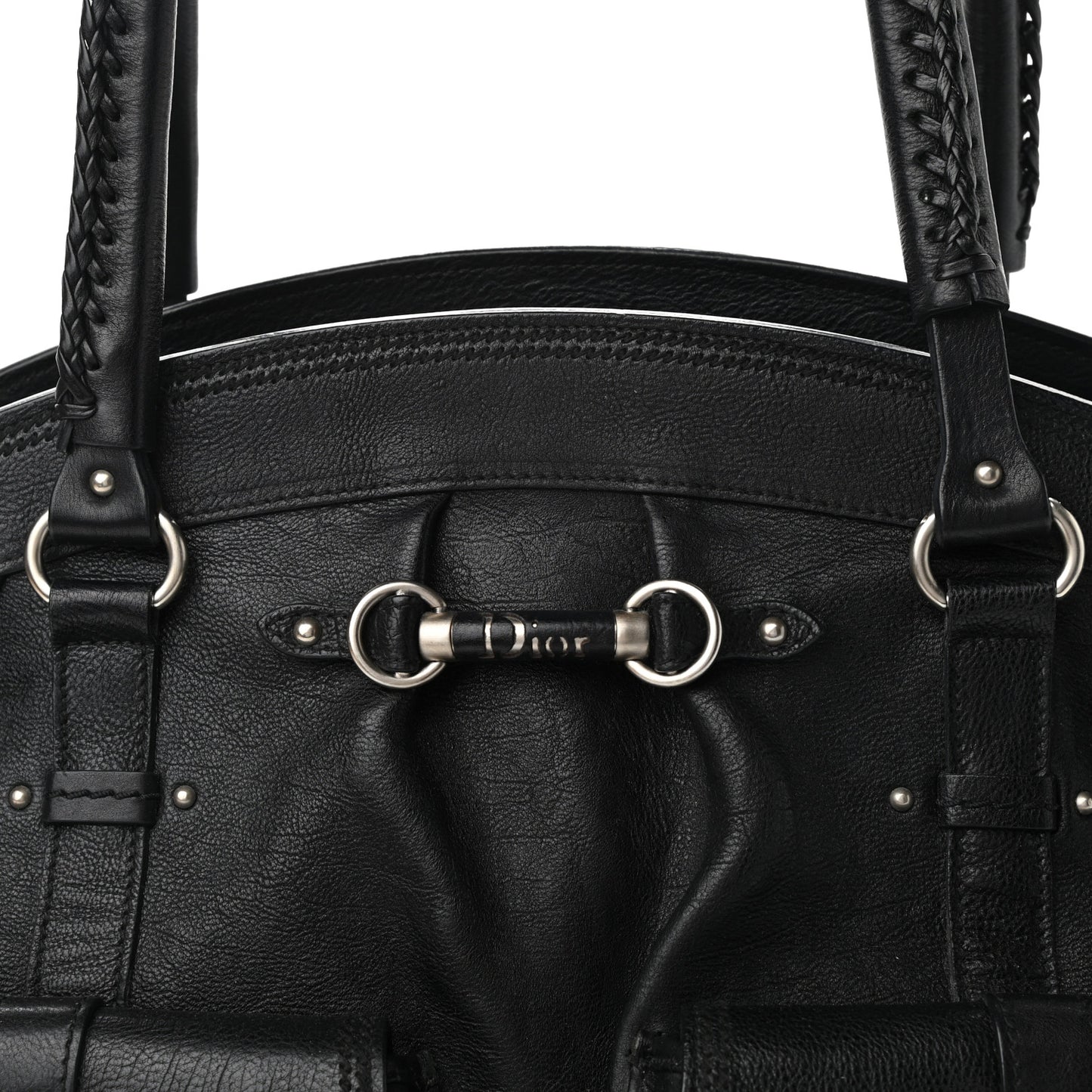 Calfskin My Dior Satchel Black
