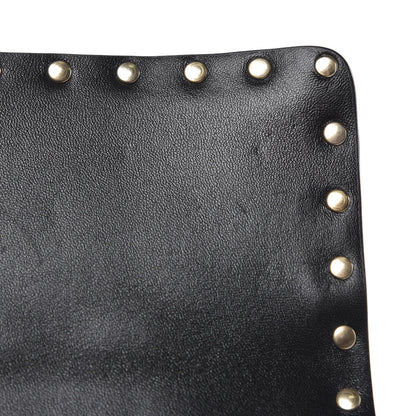 Valentino Garavani Calf Hair Leopard Print Medium Rockstud Spike Shoulder Bag 8 of 10