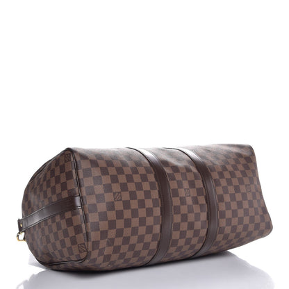 Louis Vuitton Damier Ebene Keepall Bandouliere 45 5 of 9
