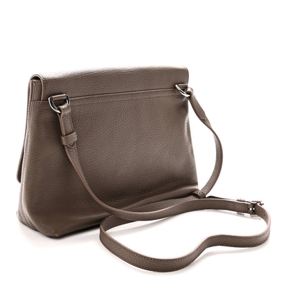 Mulberry Grained Calfskin Freya Satchel Clay 2 of 8