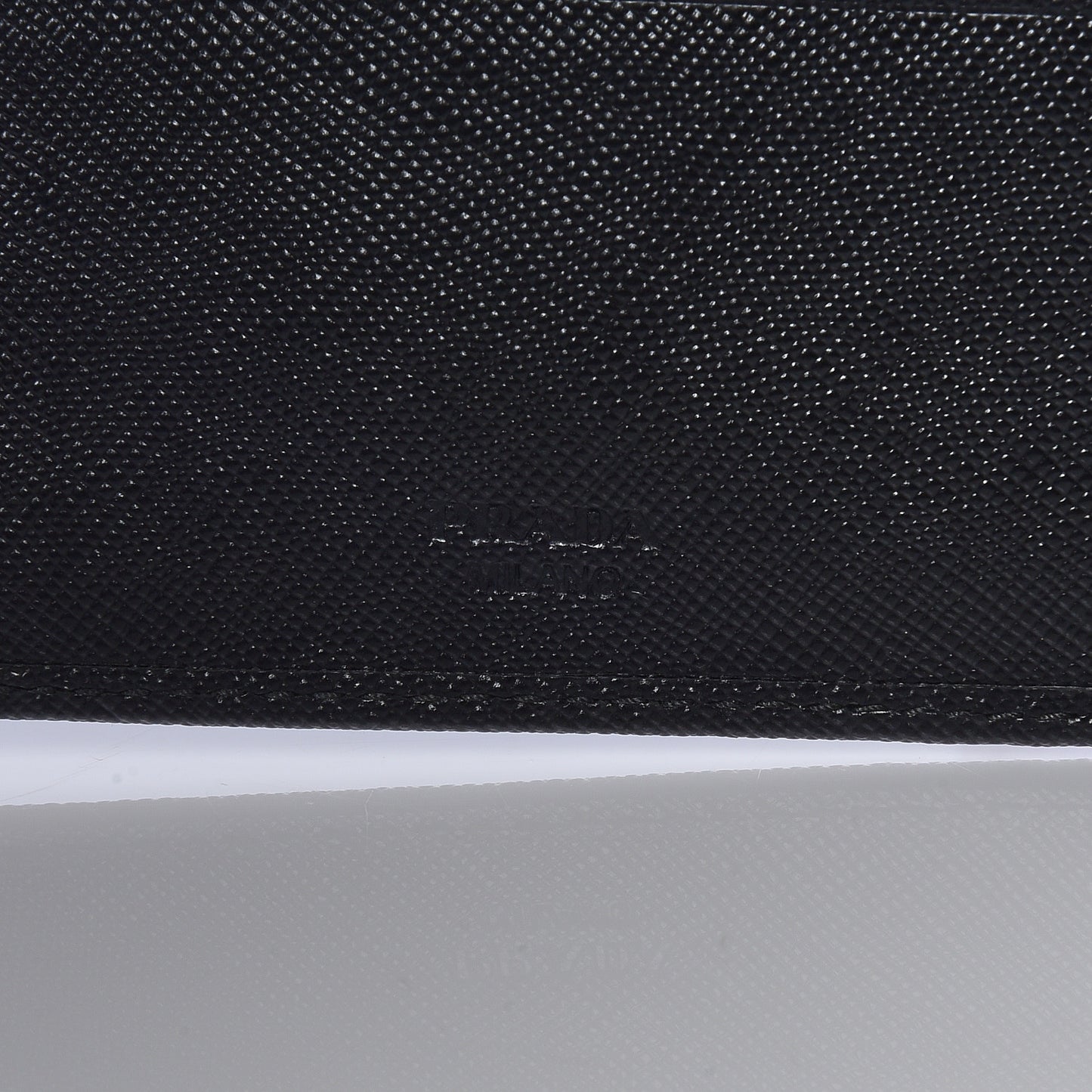 Saffiano Continental Flap Wallet Black