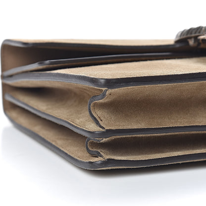 Gucci Suede Medium Dionysus Shoulder Bag Taupe 9 of 10
