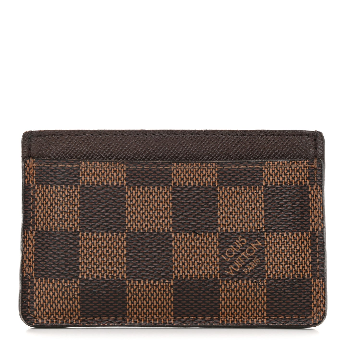 Damier Ebene Card Holder