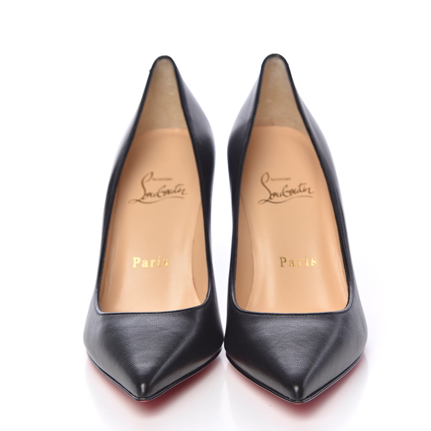 Christian Louboutin Nappa Decoltish 85 Pumps 35 Black 2 of 8