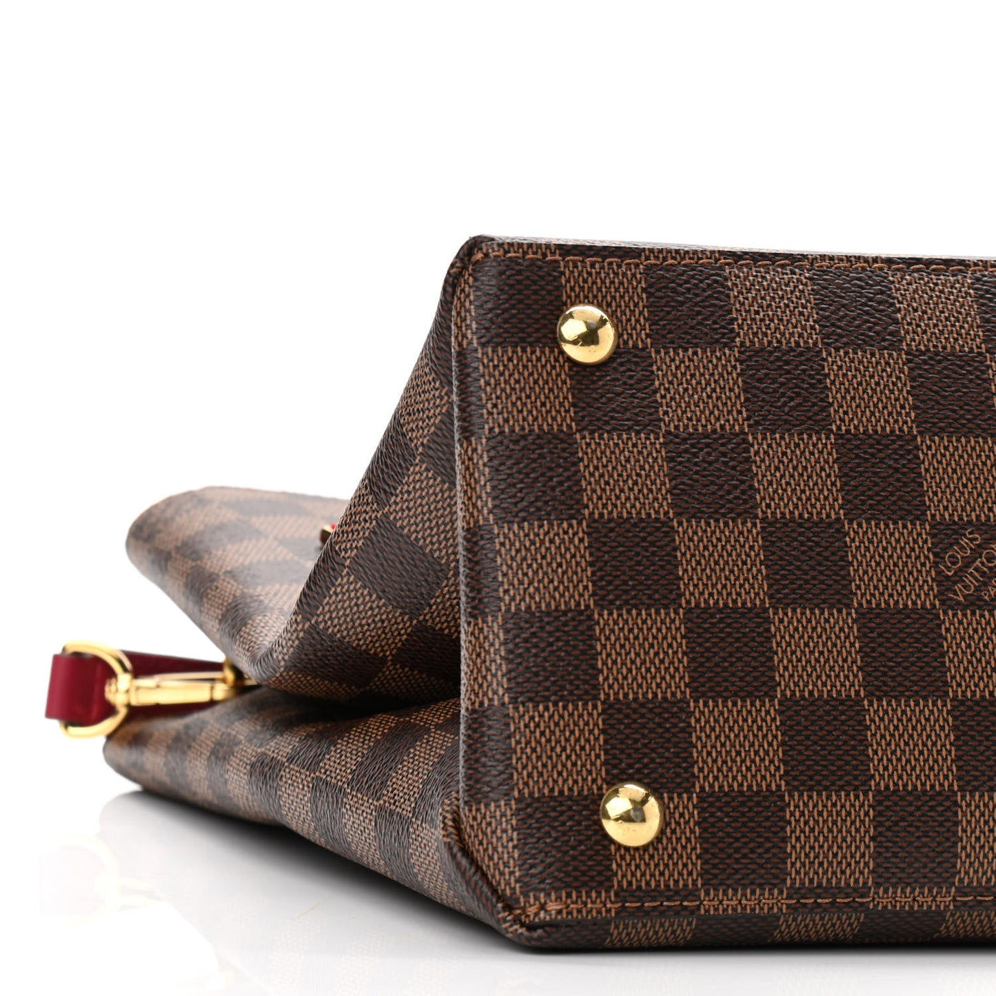 Damier Ebene LV Riverside Lie De Vin