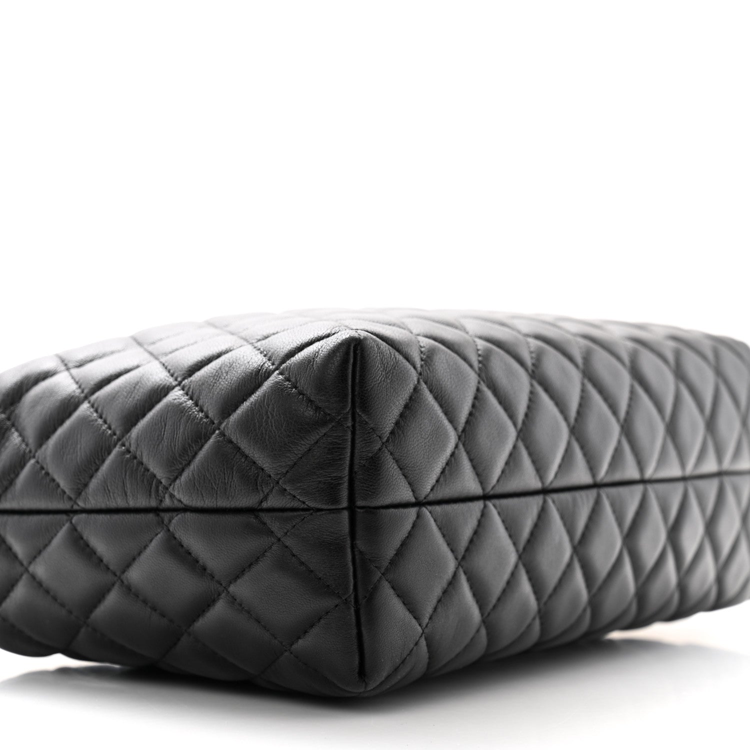 Chanel Lambskin Quilted Hobo Black 8 of 9