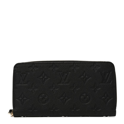 Louis Vuitton Empreinte Zippy Wallet Black 1 of 8