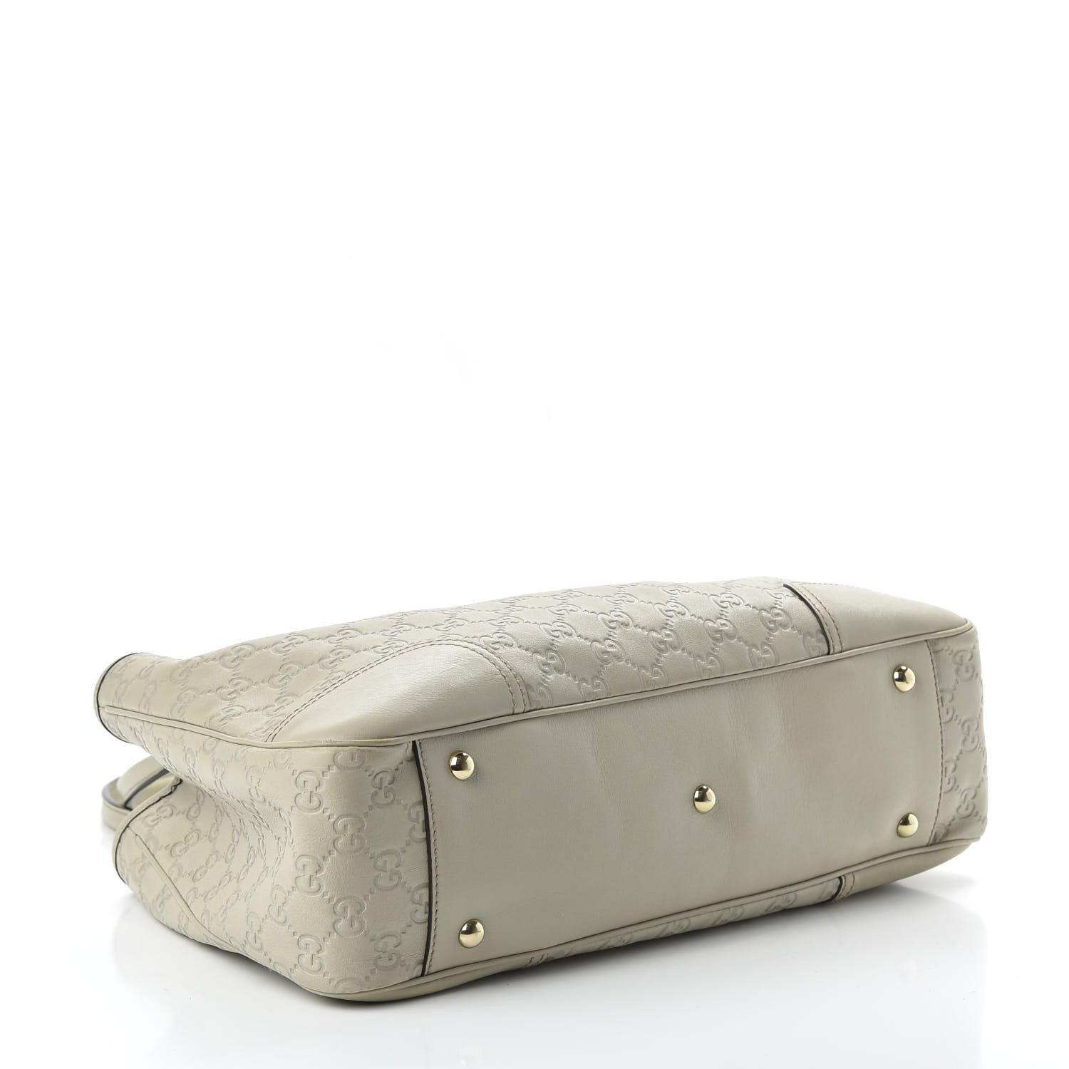Gucci Guccissima Medium Princy Tote Off White 4 of 12