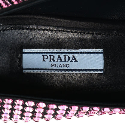 Prada Satin Crystal 85mm Pumps 38 Rosa 7 of 8