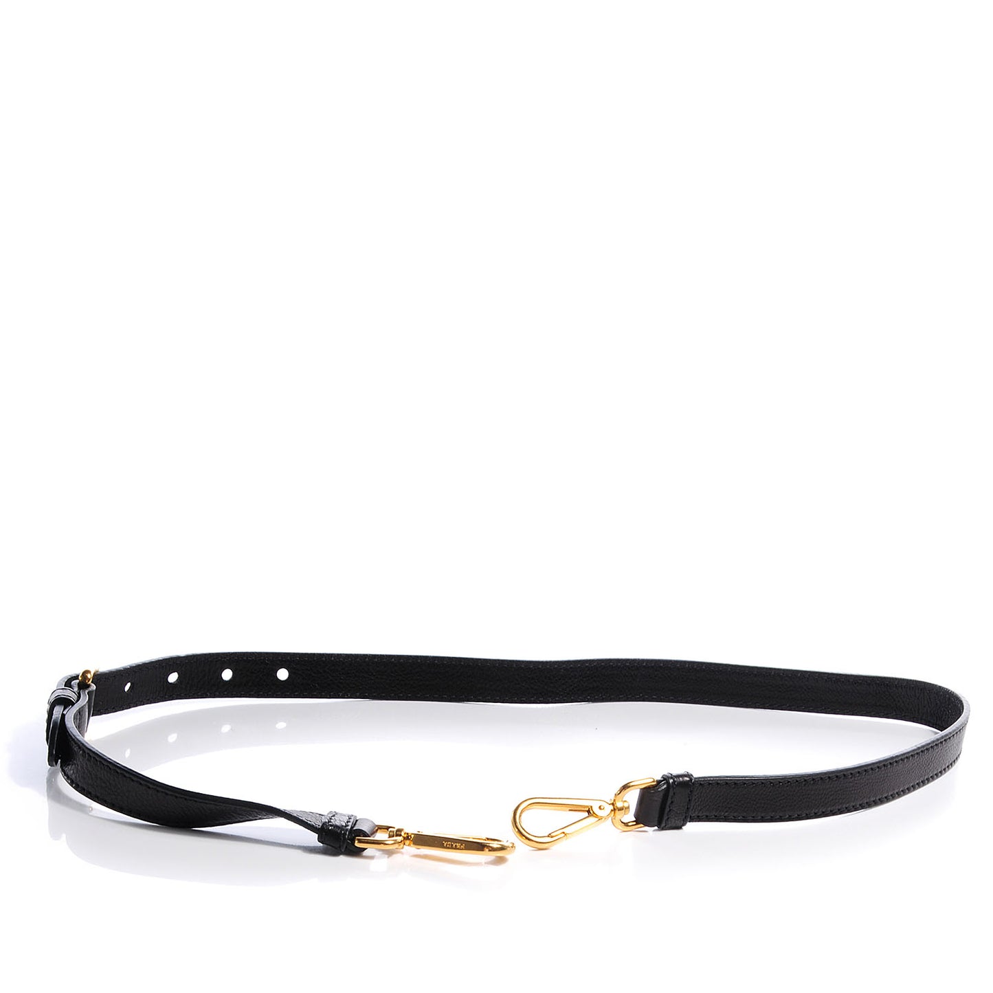 Vitello Daino Adjustable Strap Nero Black