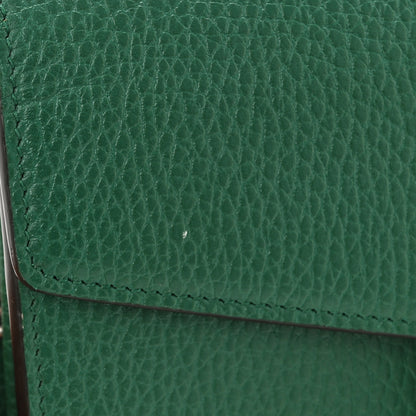 Gucci Calfskin Mini Dionysus Chain Wallet Emerald 11 of 11