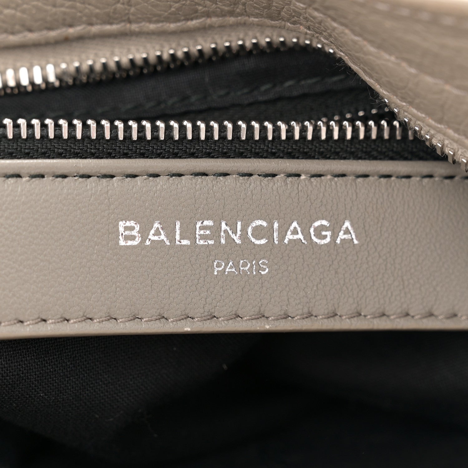 Balenciaga Chevre Silver Metallic Edge Hardware City Gris Taupe 6 of 19