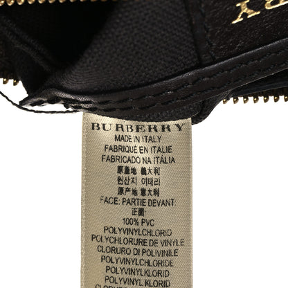 Burberry Haymarket Check Small Chester Bowling Bag Chocolate 7 of 10