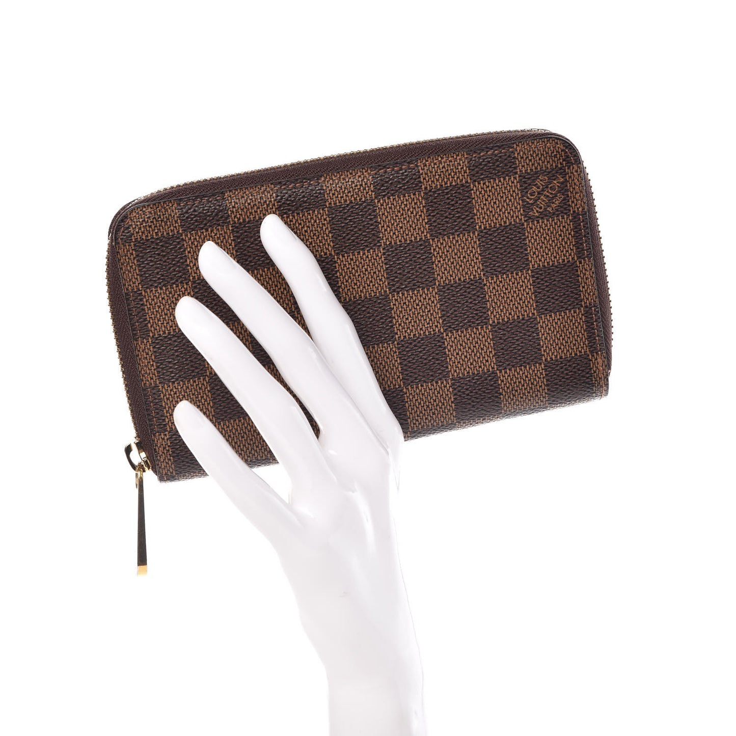 Damier Ebene Compact Zippy Wallet