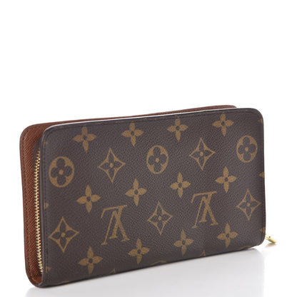Louis Vuitton Monogram Porte-Monnaie Zippy Wallet 3 of 10
