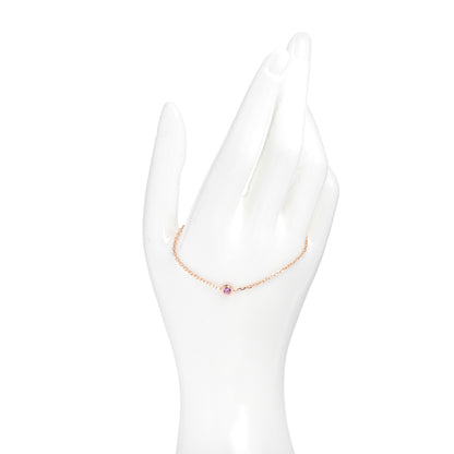 Cartier 18K Pink Gold Pink Sapphire D'Amour Bracelet 2 of 5