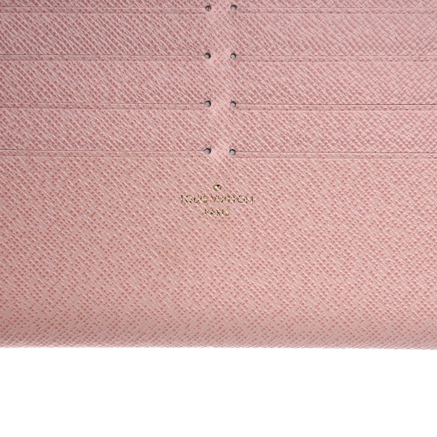 Calfskin Felicie Card Holder Insert Rose Ballerine