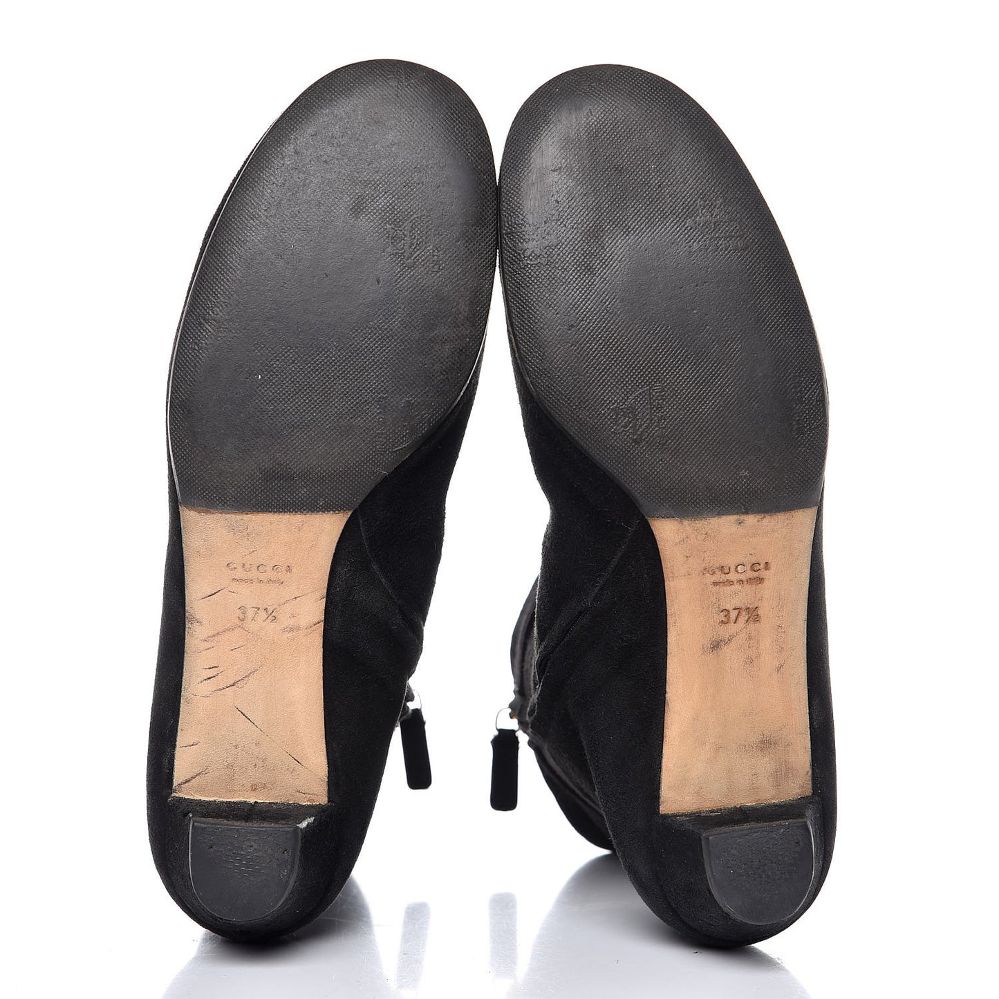 Suede Ankle Boots 37.5 Black