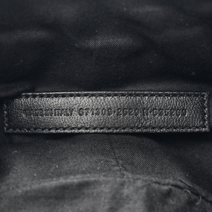 Balenciaga Metallic Agneau Arena Leopard Le Cagole Shoulder Bag XS Brown 6 of 10