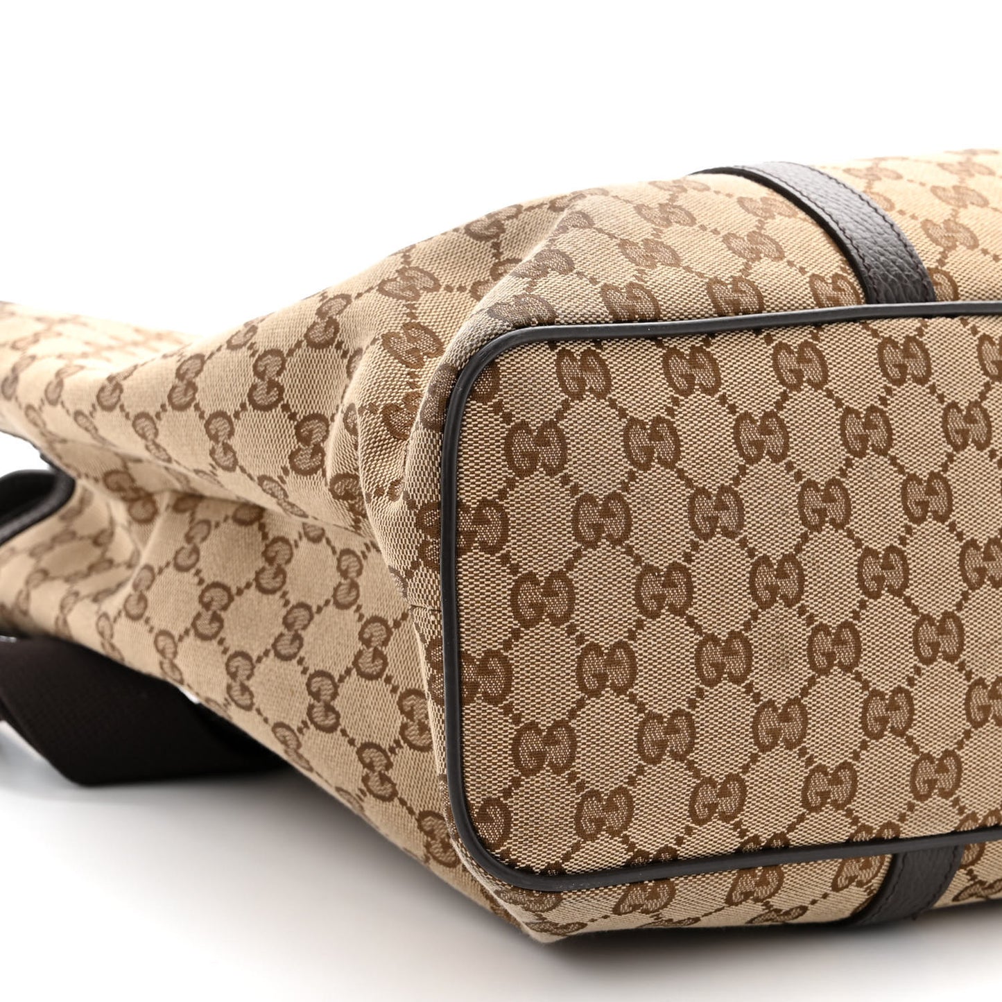 GG Monogram Large Joy Tote Bag Dark Brown